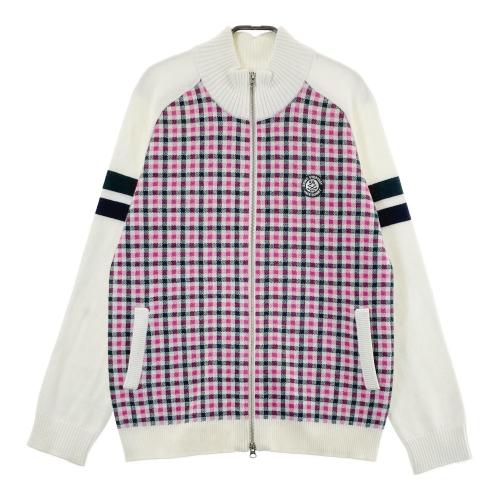 JACK BUNNY ジャックバニー ジップ ニットジャケット ストライプ柄