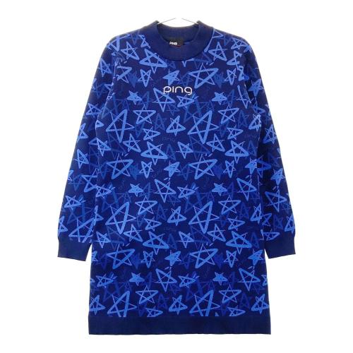 サイズ：0 PEARLY GATES パーリーゲイツ 2023年モデル ニット 長袖ワンピース  イエロー系 [240101380942] ゴルフウェア レディース ストスト PEARLY GATES パーリーゲイツ 2023年モデル ニット 長袖