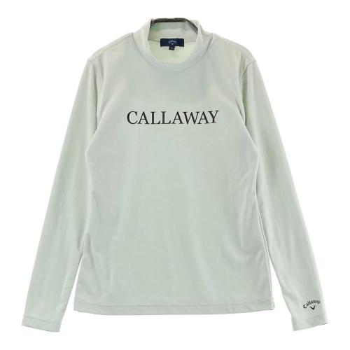 サイズ：L CALLAWAY キャロウェイ 2024年モデル ハイネック 長袖 ニットセーター  グリーン系 [240101424968] ゴルフウェア レディース ストスト CALLAWAY キャロウェイ 2024年モデル ハイネック 長袖 ニット