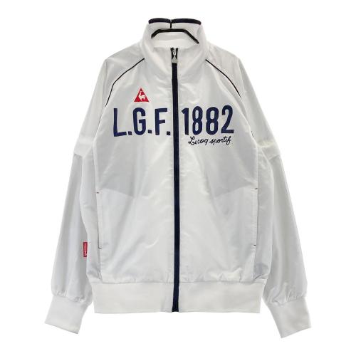 LE COQ GOLF ルコックゴルフ 2WAY裏メッシュジップジャケット ホワイト