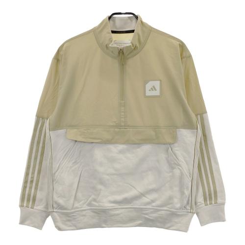 サイズ：M ADIDAS GOLF アディダスゴルフ HB6431 ADICROSS フード付 アノラック ジャケット  ブルー系 [240101439902] ゴルフウェア メンズ ストスト ADIDAS GOLF アディダスゴルフ HB6431 ADICROSS フード付