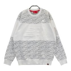 サイズ：7 NEW BALANCE GOLF ニューバランス 2024年モデル 長袖ニットセーター  ホワイト系 [240101441562] ゴルフウェア メンズ ストスト NEW BALANCE GOLF(ニューバランスゴルフ) ニット｜中古ゴルフ