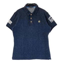 美品！ロサーセン　rosasen 　メンズ　ハイネック　 M　 ネイビー 半袖 ROSASEN(ロサーセン) メンズ｜中古ゴルフウェア通販サイトSTST