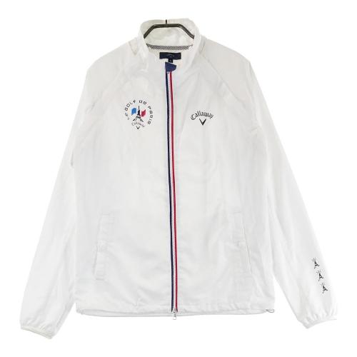 『美品』キャロウェイ　ゴルフジャケット 2way Ｍ CALLAWAY キャロウェイ 2WAY ジャケット ホワイト系 サイズ：M