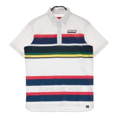 NEW BALANCE GOLF ニューバランス 半袖ポロシャツ ボーダー