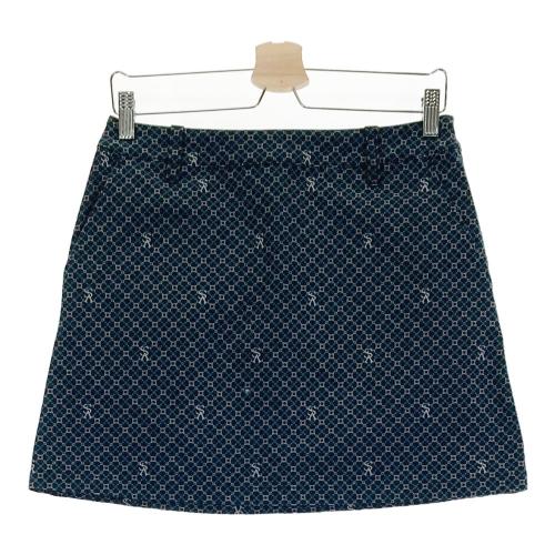 【新品未使用】セントアンドリュース＊スカートMサイズ ST ANDREWS セントアンドリュース スカート 総柄 ブラック系