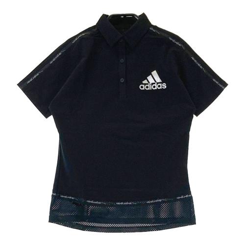 サイズ：M ADIDAS GOLF アディダスゴルフ IK9821 2024年モデル 半袖ポロシャツ 総柄 オレンジ系 [240101475164] ゴルフウェア レディース ストスト ADIDAS GOLF アディダスゴルフ IK9821 2024年モデル 半袖