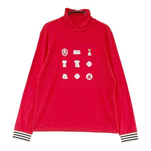 ARCHIVIO アルチビオ 長袖ポロシャツ レッド系 サイズ：38