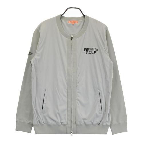 BEAMS GOLF ビームスゴルフ 中綿切替 ニットプルオーバー カーキ