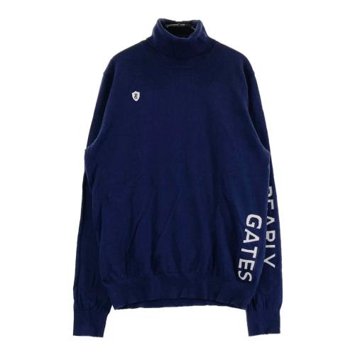 サイズ：1 PEARLY GATES パーリーゲイツ 2024年 ニット セーター  ブルー系 [240101437533] ゴルフウェア レディース ストスト PEARLY GATES パーリーゲイツ 2024年 ニット セーター ブルー系