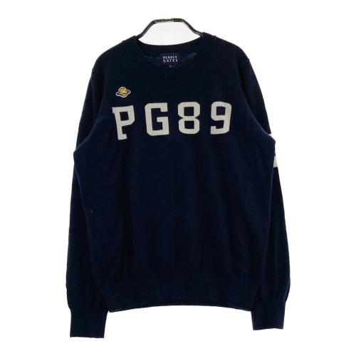 サイズ：1 PEARLY GATES パーリーゲイツ 2024年 ニット セーター  ブルー系 [240101437533] ゴルフウェア レディース ストスト PEARLY GATES パーリーゲイツ 2024年 ニット セーター ブルー系