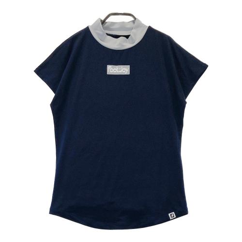 サイズ：L FOOT JOY フットジョイ 2024年モデル モックネック 半袖Tシャツ 総柄 ピンク系 [240101218448] ゴルフウェア レディース ストスト サイズ：L FOOT JOY フットジョイ 2024年モデル モックネック