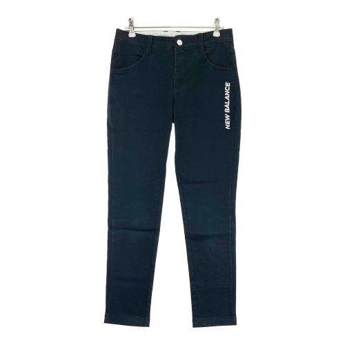 サイズ：00 NEW BALANCE GOLF ニューバランス  裏起毛ストレッチパンツ  ブラック系 [240101442962] ゴルフウェア レディース ストスト NEW BALANCE GOLF ニューバランス 裏起毛ストレッチパンツ