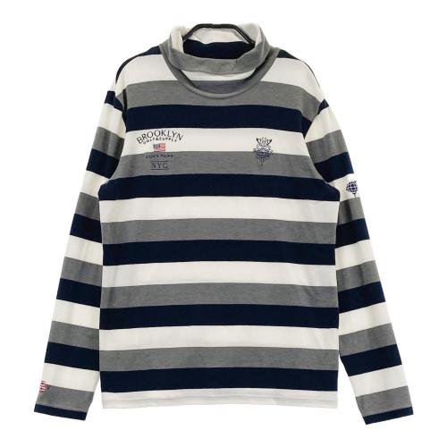 サイズ：L BEAMS GOLF ビームスゴルフ  タートルネック 長袖Tシャツ  ホワイト系 [240101417127] ゴルフウェア レディース ストスト BEAMS GOLF ビームスゴルフ タートルネック 長袖Tシャツ