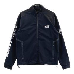 サイズ：M SY32 BY SWEET YEARS GOLF エスワイサーティトゥ  ハイネック 長袖Tシャツ ベロア地  ネイビー系 [240101421968] ゴルフウェア レディース ストスト SY32 BY SWEET YEARS GOLF エスワイサーティトゥ ハイネック