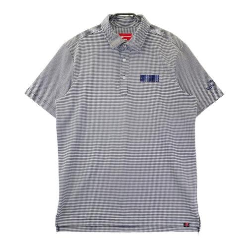 サイズ：5 NEW BALANCE GOLF ニューバランス  半袖ポロシャツ ボーダー柄 イエロー系 [240101424893] ゴルフウェア メンズ ストスト サイズ：5 NEW BALANCE GOLF ニューバランス 半袖ポロシャツ