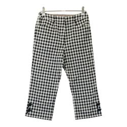 新品 M L 白 ランバン LANVIN SPORT ゴルフ パンツ 春夏用