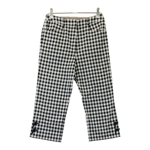 サイズ：36 LANVIN SPORT ランバン スポール  ニット ジョガーパンツ  ブラック系 [240101462541] ゴルフウェア レディース ストスト LANVIN SPORT ランバン スポール ニット ジョガーパンツ
