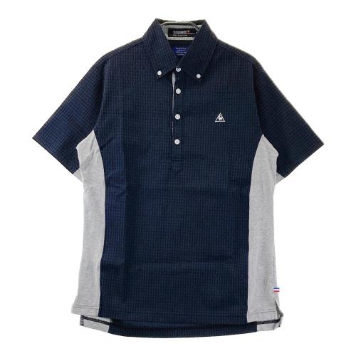 LE COQ GOLF ルコックゴルフ 半袖ポロシャツ チェック柄