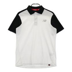 new balance golf - ニューバランスゴルフ ホワイト ポロシャツ