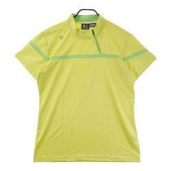 coco 中古 デサントゴルフ DESCENTE GOLF レディース 長袖シャツ M 黄色 イエロー ハーフジップ 裏起毛 coco 中古 デサントゴルフ DESCENTE GOLF レディース 長袖シャツ