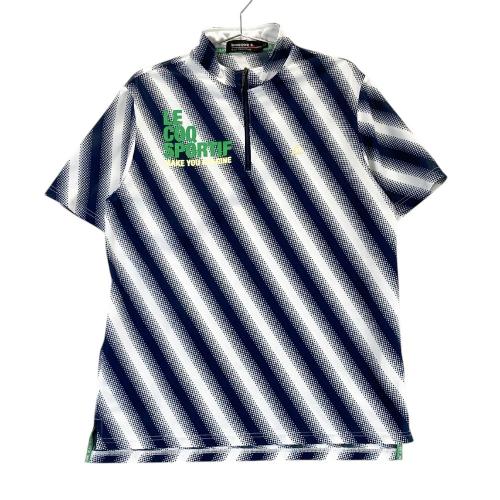 le coq sportif ゴルフコレクション 半袖ハーフジップジャケット qgmxja15_03.jpg