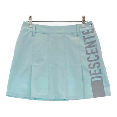DESCENTE GOLF デサントゴルフ ストレッチ プリーツスカート ブルー系