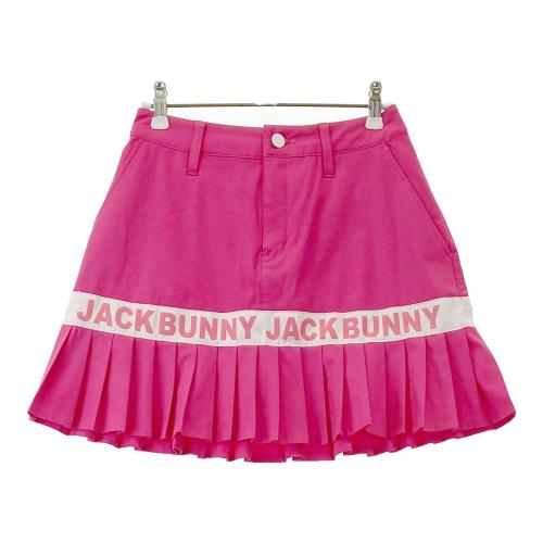 上品コーデはコレで安心！ JACK ピンク プリーツスカート インナー付 ジャックバニー BUNNY レディースウェア