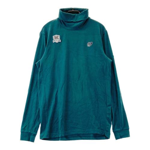 サイズ：4 MASTER BUNNY EDITION マスターバニーエディション  起毛 タートルネック 長袖Tシャツ  グレー系 [240101474319] ゴルフウェア メンズ ストスト MASTER BUNNY EDITION マスターバニーエディション 起毛
