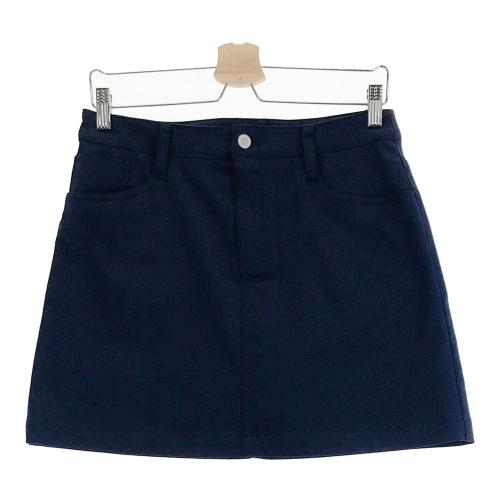JACK BUNNY ジャックバニー インナー付 ストレッチスカート ネイビー系
