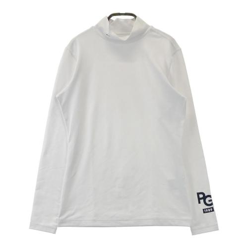 PEARLY GATES パーリーゲイツ モックネック 長袖Tシャツ ボーダー柄