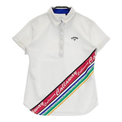 Callaway ホワイト ポロシャツ L Callaway ホワイト ポロシャツ Lサイズ - メルカリ