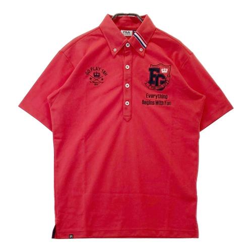 FILA GOLF フィラゴルフ ジップジャケット チェック レッド系