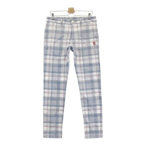 ZOY ゾーイ ストレッチパンツ チェック柄 グレー系 サイズ：85 ランク