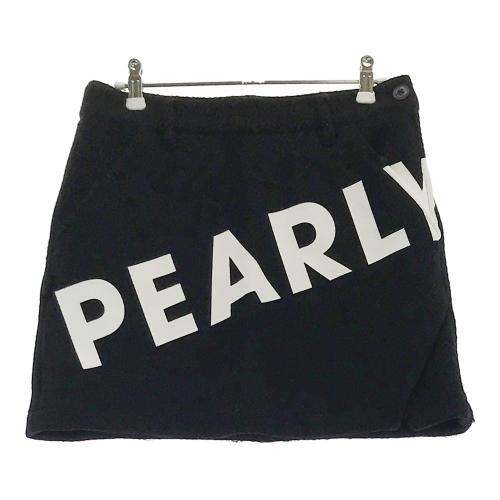【中古】PEARLY GATES パーリーゲイツ スカート ブラック サイズ0 PEARLY GATES(パーリーゲイツ) スカート｜中古ゴルフウェア通販