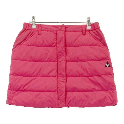 新品　定価15,400円　ルコック ゴルフ　Lサイズ　ダウンスカート  赤 LE COQ GOLF ルコックゴルフ ダウンスカート ドット柄 レッド系