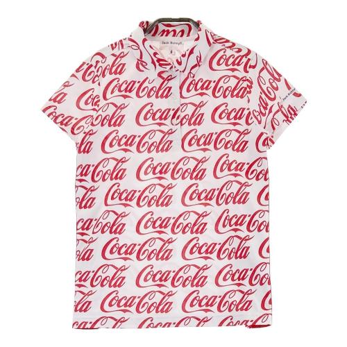 JACK BUNNY ジャックバニー ×コカ・コーラ 半袖ポロシャツ サイドロゴ