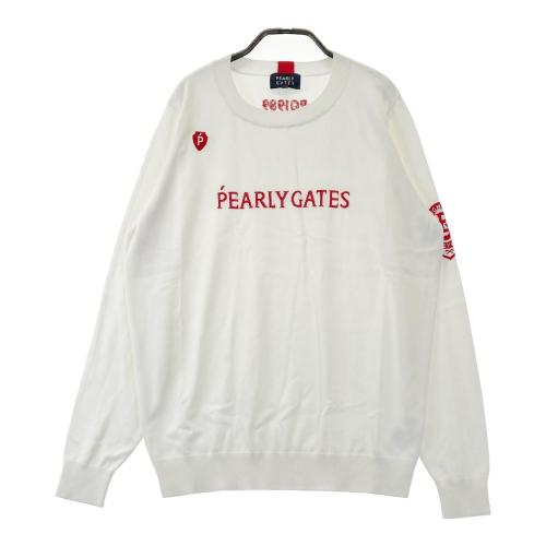 PEARLY GATES パーリーゲイツ 30周年 ニットセーター ホワイト系