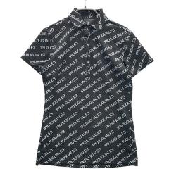 【未使用】1PIU1UGUALE3 GOLF ロゴ半袖シャツ 定価36300円 未使用級！1PIU1UGUALE3 GOLF ウノピュウゴルフ 半袖ゴルフ