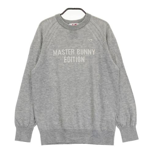 【美品】MASTER BUNNY EDITION マスターバニーエディション 2022年モデル ウール混 ニットセーター グレー系 6 [240101196126] MASTER BUNNY EDITION マスターバニーエディション 2022年モデル