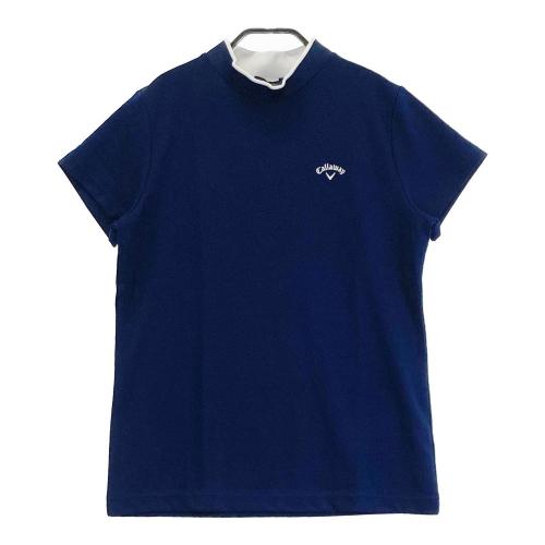 CALLAWAY キャロウェイ 2023年モデル ハイネック 半袖Tシャツ ネイビー