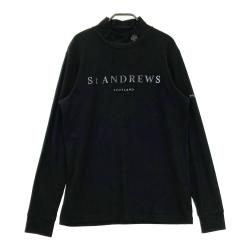 St.Andrews - coco 中古 セントアンドリュース StANDREWS メンズ セーター M 黒 ブラック クルーネック 毛混ニット St.Andrews - coco 中古 セントアンドリュース StANDREWS メンズ