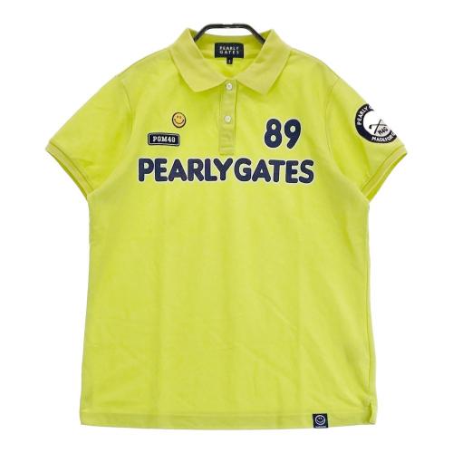 PEARLY GATES パーリーゲイツ 055-7260752 半袖ポロシャツ グリーン系