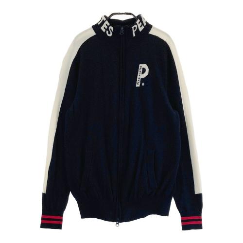 PEARLY GATES パーリーゲイツ ネイビー ジップアップセーター パーリー