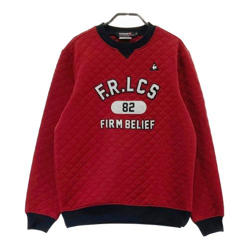 未使用　ラッセルノRusseluno トレーナー　定価22,000円 RUSSELUNO ラッセルノ メッシュ スウェットトレーナー ネイビー系