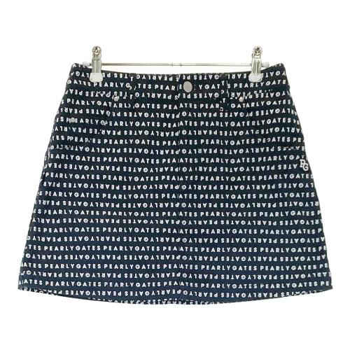 パーリーゲイツ　ネイビーフリーススカート　サイズ0 新品 パーリーゲイツ スカートゴルフ サイズ00 XS グレー