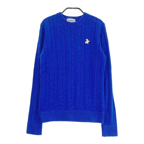 BEAMS GOLF ケーブル編みニットベスト L ネイビー BEAMS GOLF（ビームス ゴルフ）PURPLE LABEL / バイカラー ケーブル
