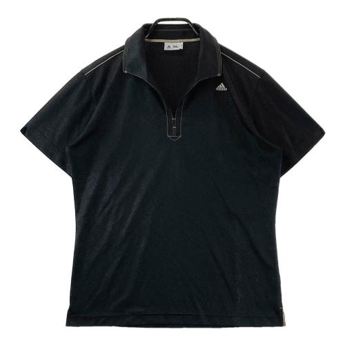 ADIDAS GOLF アディダスゴルフ 半袖ポロシャツ ブラック系 サイズ：3XL