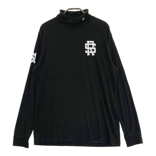 サイズ：L ROUGH&amp;SWELL ラフアンドスウェル  タートルネック 長袖Tシャツ  ホワイト系 [240101417038] ゴルフウェア メンズ ストスト ROUGH&SWELL ラフアンドスウェル タートルネック 長袖Tシャツ