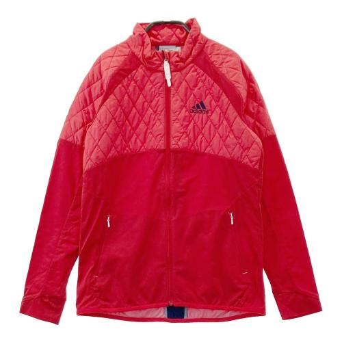 ADIDAS GOLF アディダスゴルフ 中綿切替 長袖ジャケット レッド系